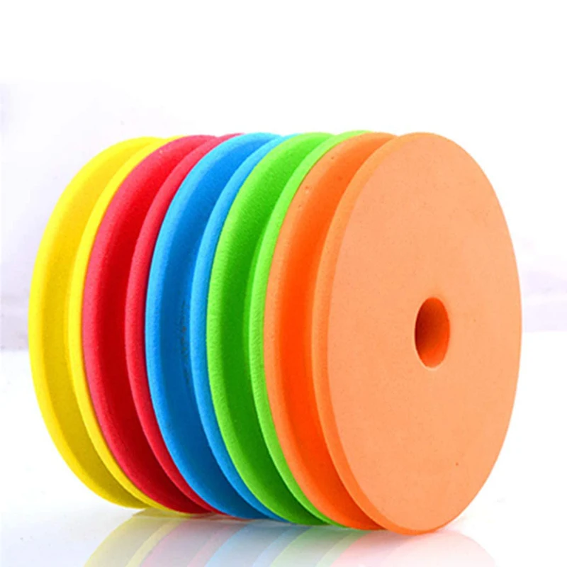 Cutting Board Foam - 10個入りEVAフォームスプール釣り用巻取りボード 釣り針 ライン タックル フォームスプール トレースワイヤー
