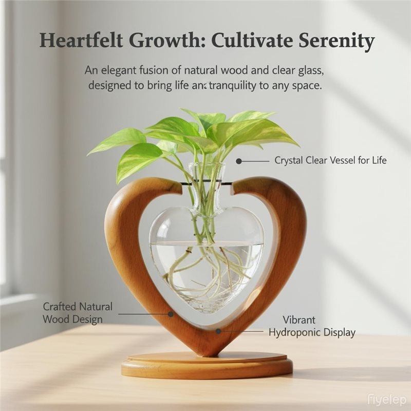 IALJ-植物繁殖ステーション、無垢材スタンド付き挿し木用植 - Propagation Station Vase のレビューと価格