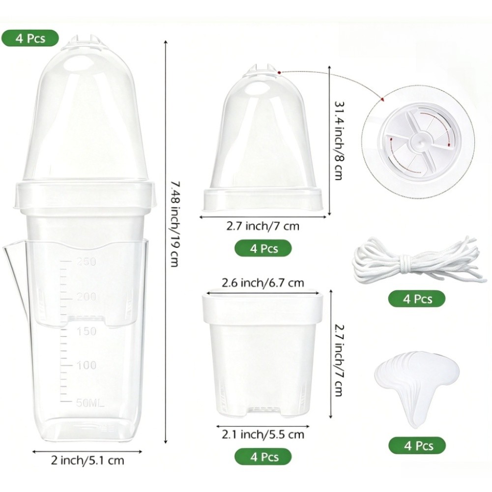 室内植物愛好家や初心者向けの、湿度調整機能付きドームと側面か - Humidity Dome Kit のレビューと価格